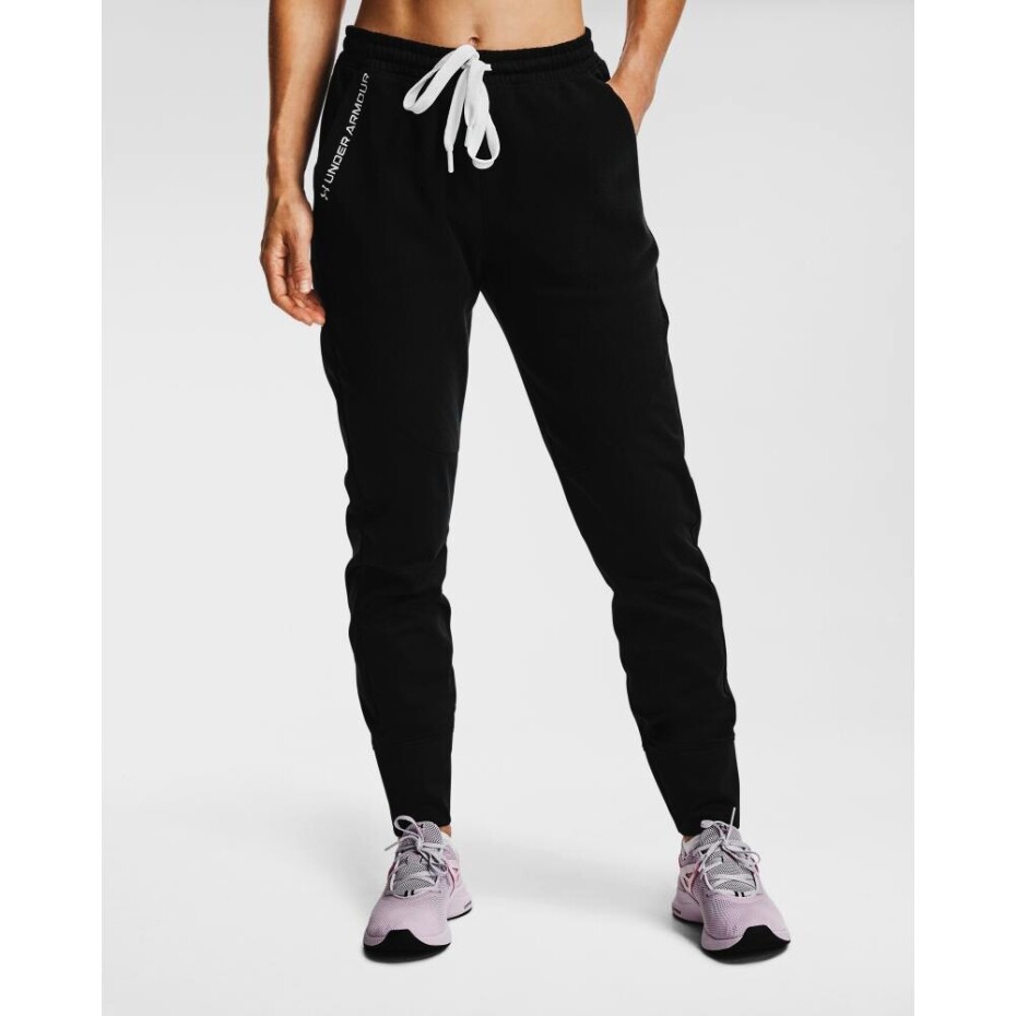Dámské tepláky Under Armour  Recover Fleece Pants Black S - main (4)
