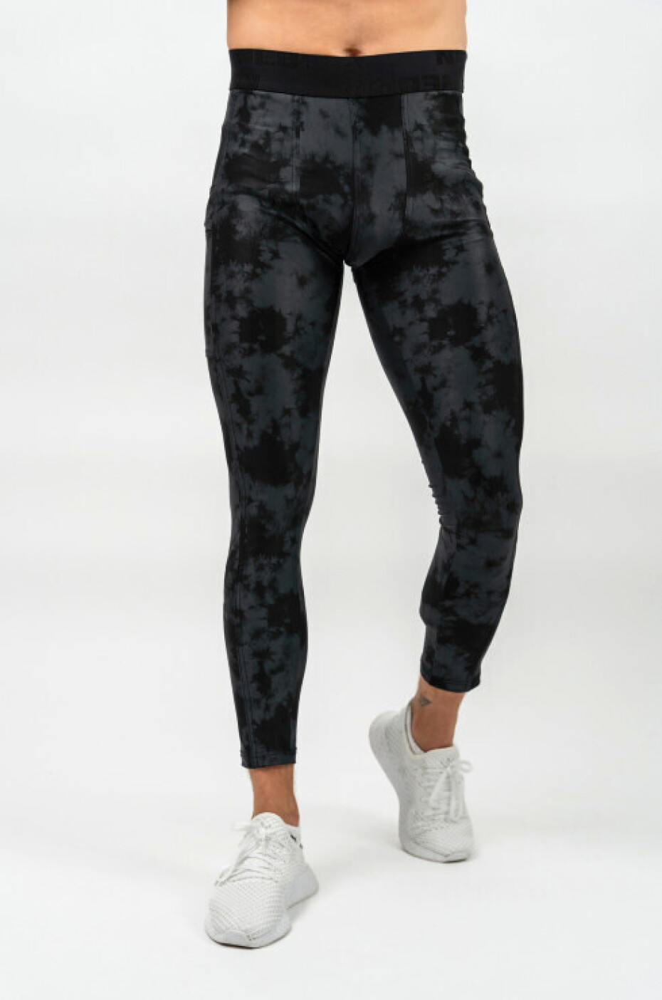 Nebbia Performance+ Kompresní Camuflage Legíny Function 333 Black Černá - main (0)