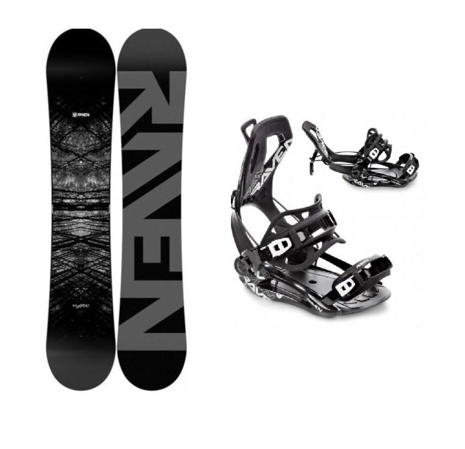Raven Mystic snowboard + Raven FT360 black vázání - main (0)