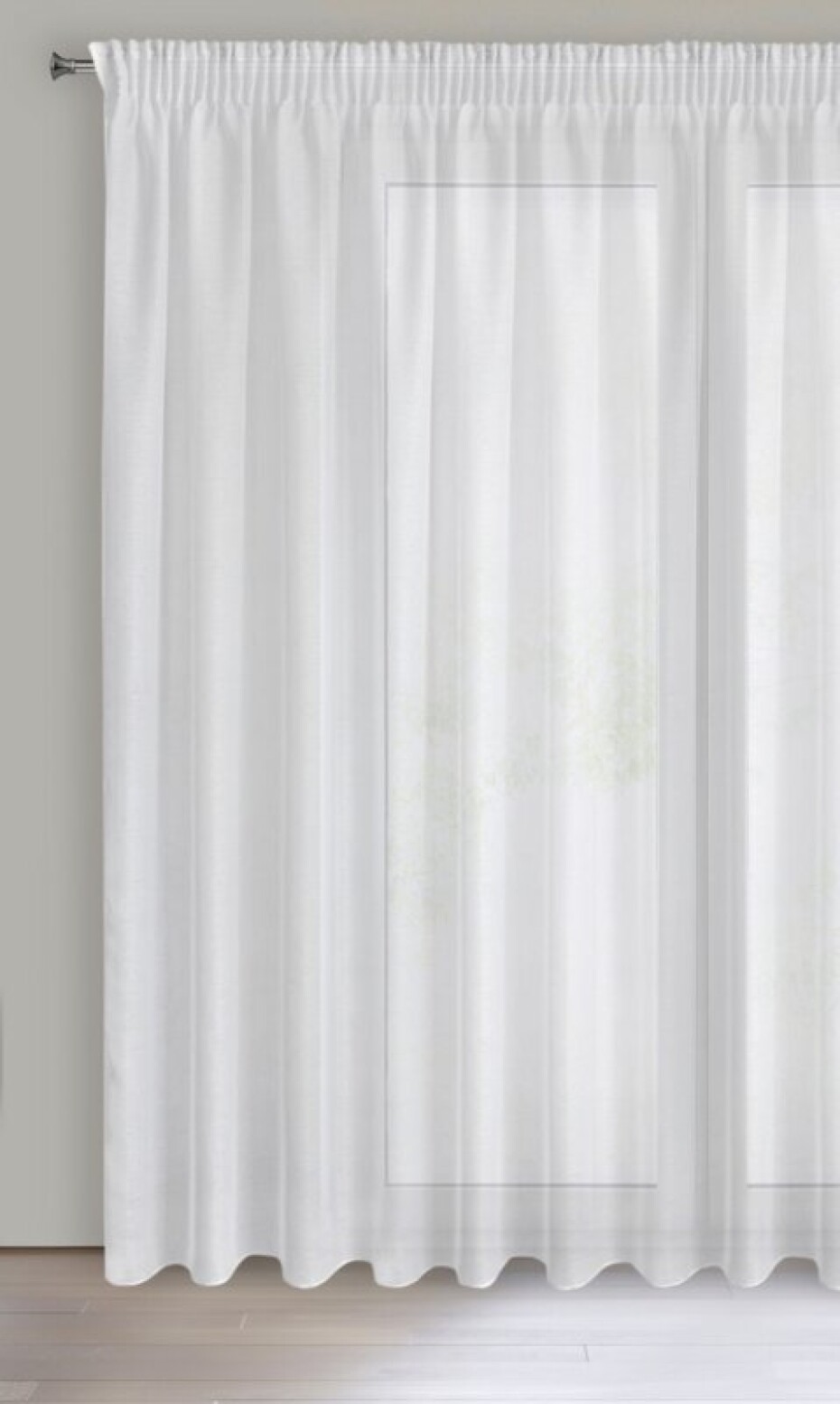 ArtFir Záclona REBECCA P | bílá 400 x 250 cm - main (1)