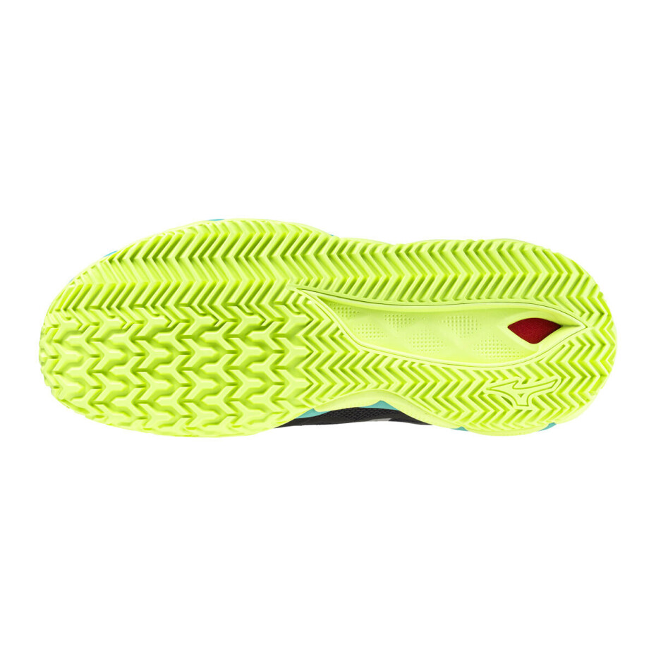 Pánská tenisová obuv Mizuno Wave Enforce Tour CC Black/White/Mizuno Neo Lime  EUR 42,5 - main (1)