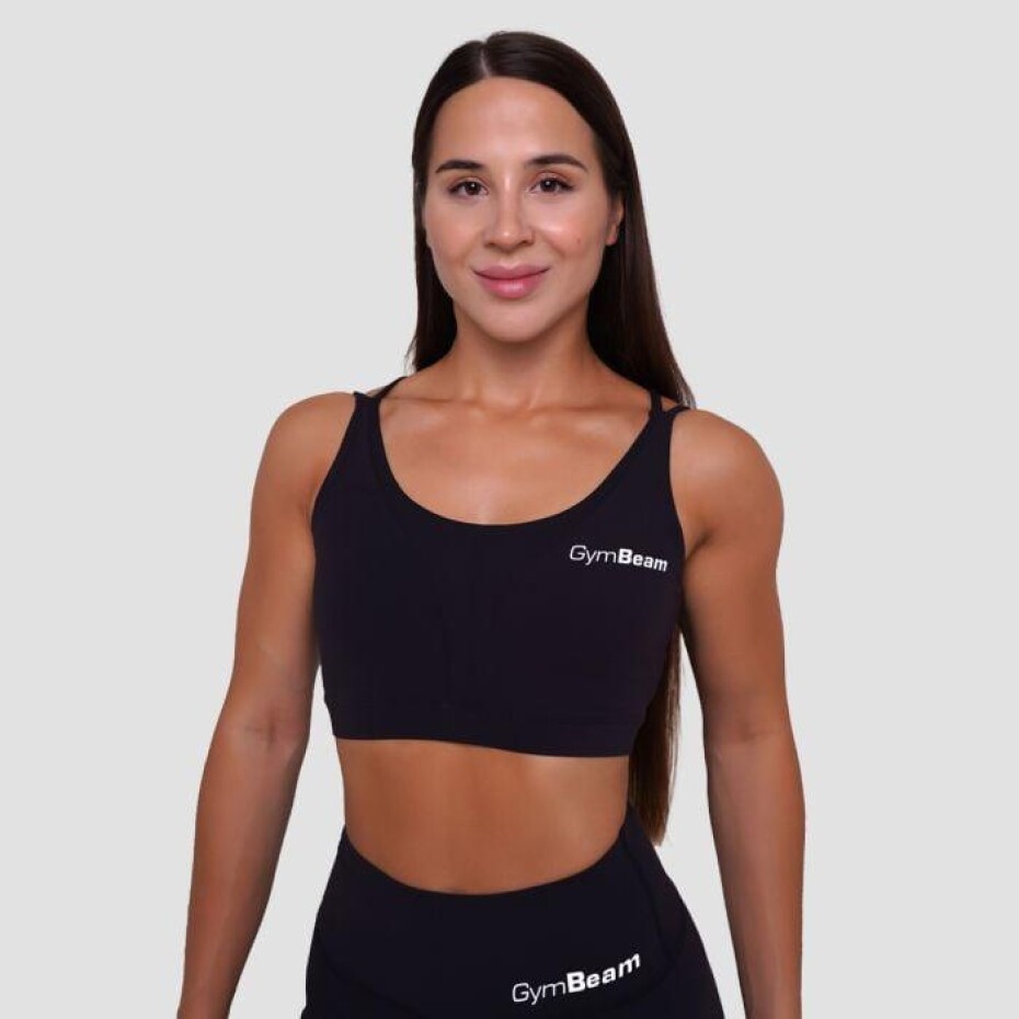 GymBeam Sportovní podprsenka BEAT Black - main (0)