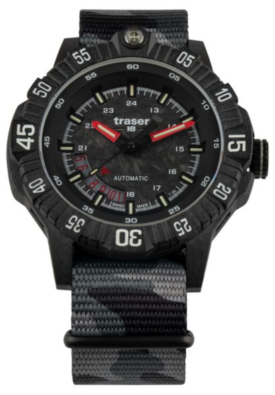 Traser P99 A Tactical Carbon Camo Nato - main (0)