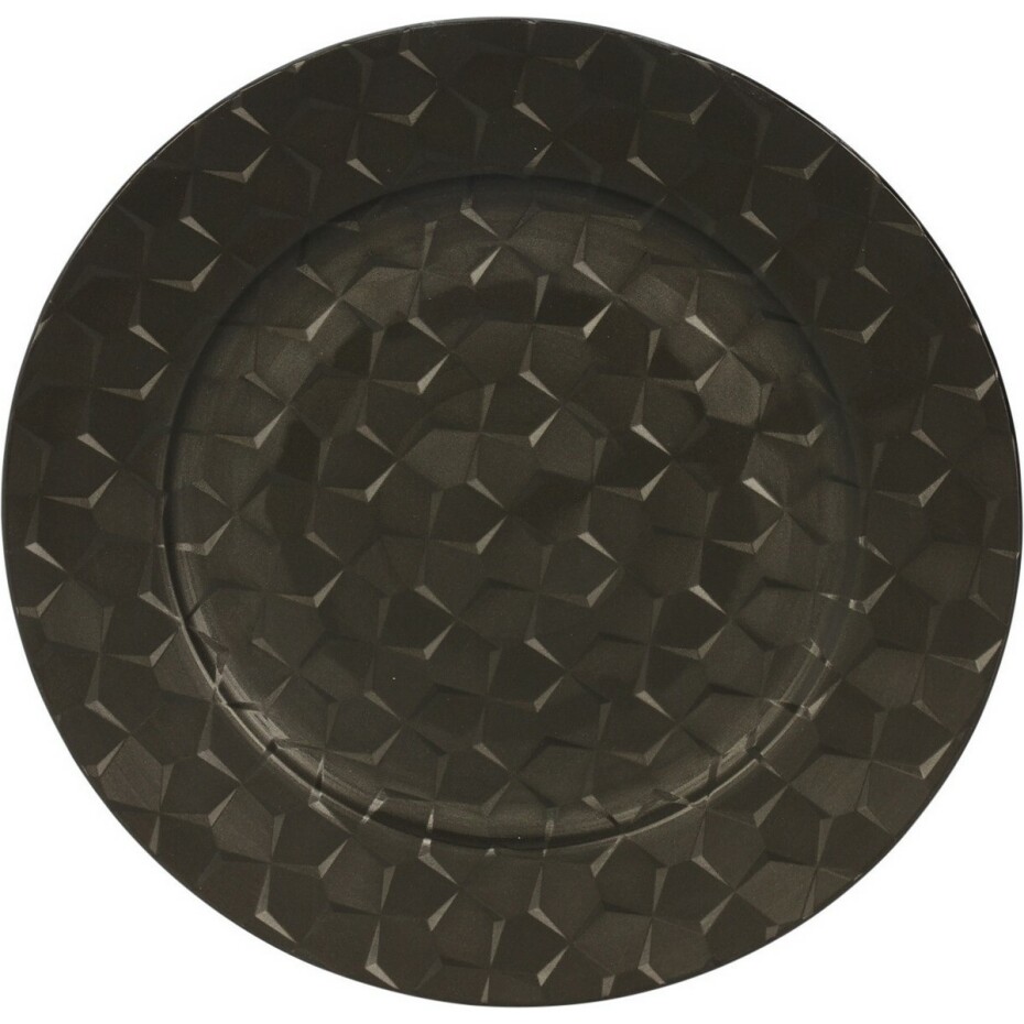 Podložka pod talíř Black Pentagon, 33 cm - main (0)