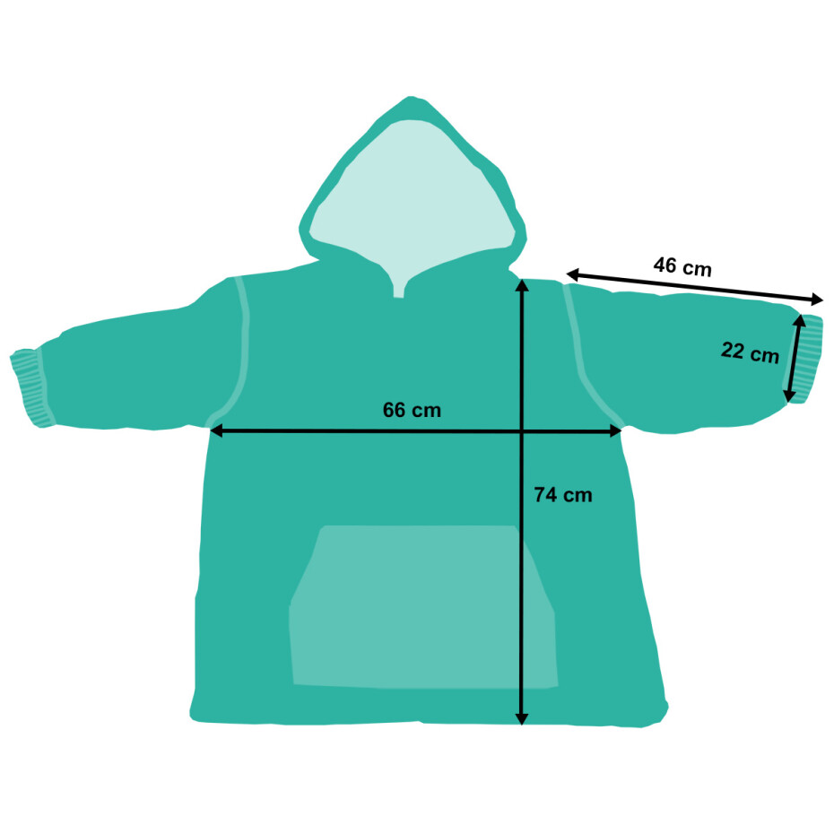 4Home Beránková mikina mikroplyš Beige, uni S - dětské - main (8)