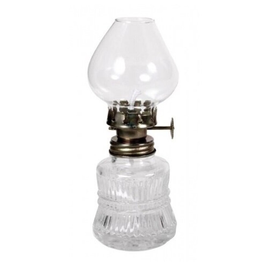 Petrolejová lampa Luna čirá, 14 cm - main (0)