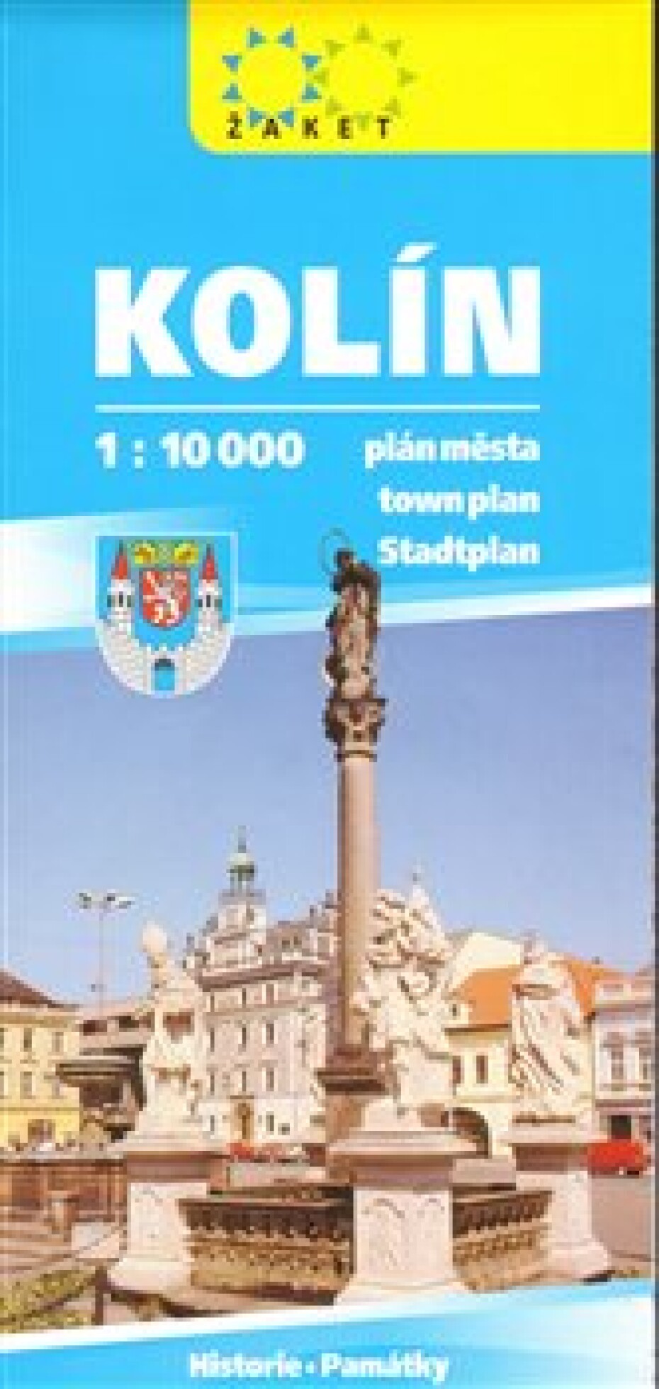 Kolín - plán města 1:10 000 - main (0)