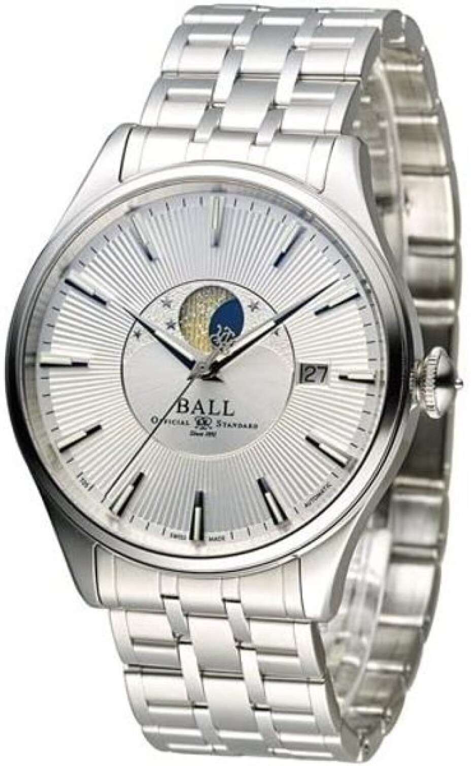 Ball Trainmaster Moon Phase NM3082D-SJ-SL - main (3)