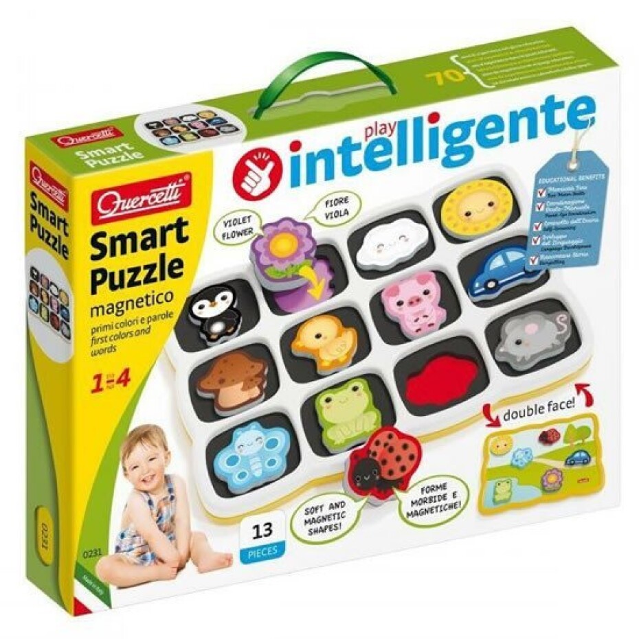 Smart Puzzle magnetico first colors and words - magnetická skládačka - main (0)