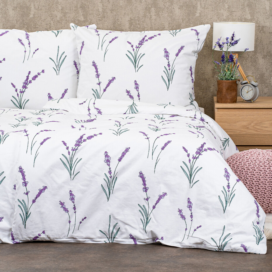 4Home Bavlněné povlečení Lavender, 140 x 220 cm, 70 x 90 cm - main (1)