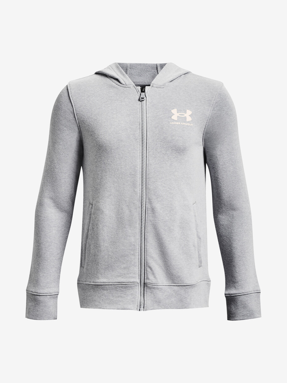 Under Armor Y Rival Cotton FZ Hoodie Jr 1357613 001 - main (0)
