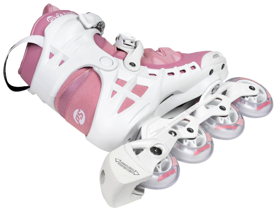 Dámské kolečkové brusle Powerslide  Phuzion Argon Rose 80 Trinity - main (1)