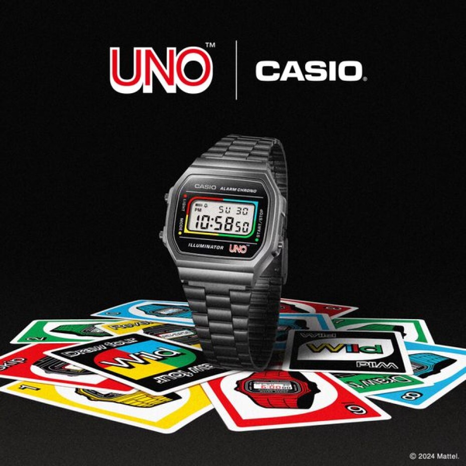 Casio Collection Vintage A168WEUC-1AER UNO™ Collaboration - main (6)