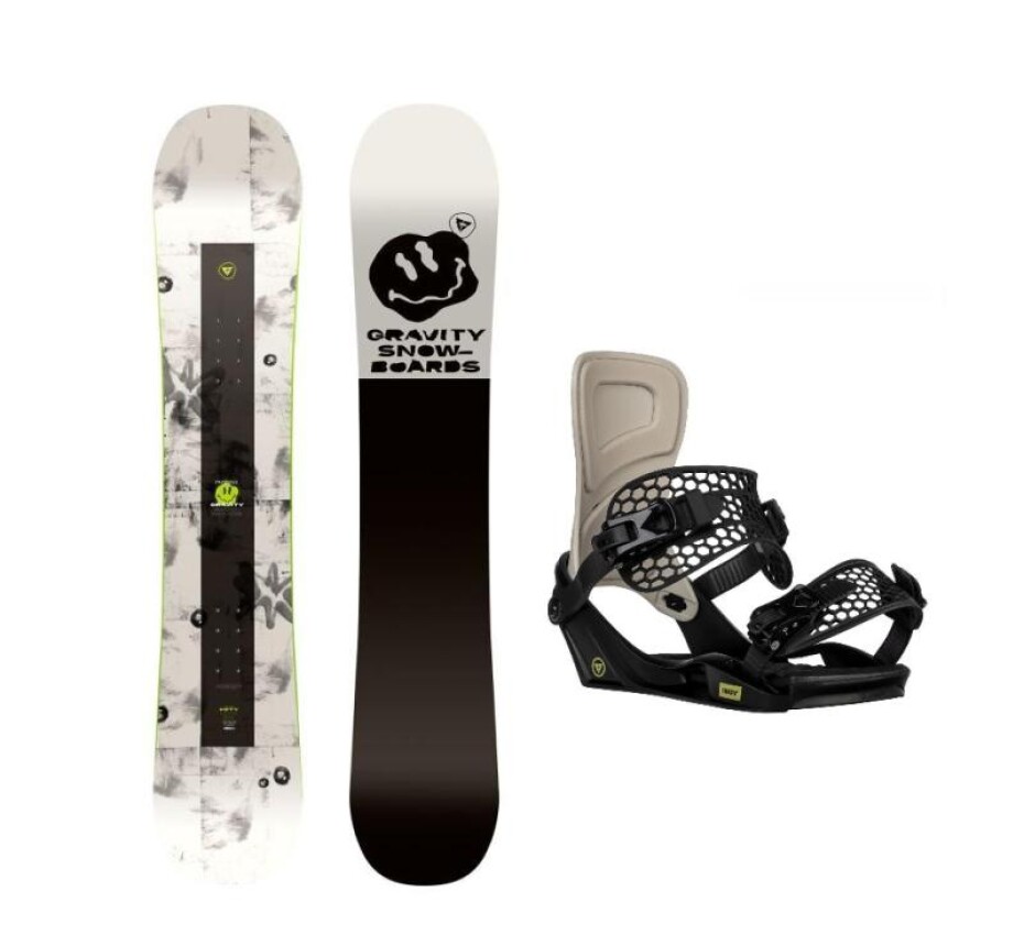 Gravity Madball 24/25 pánský snowboard + Gravity Indy stone/black vázání - main (0)
