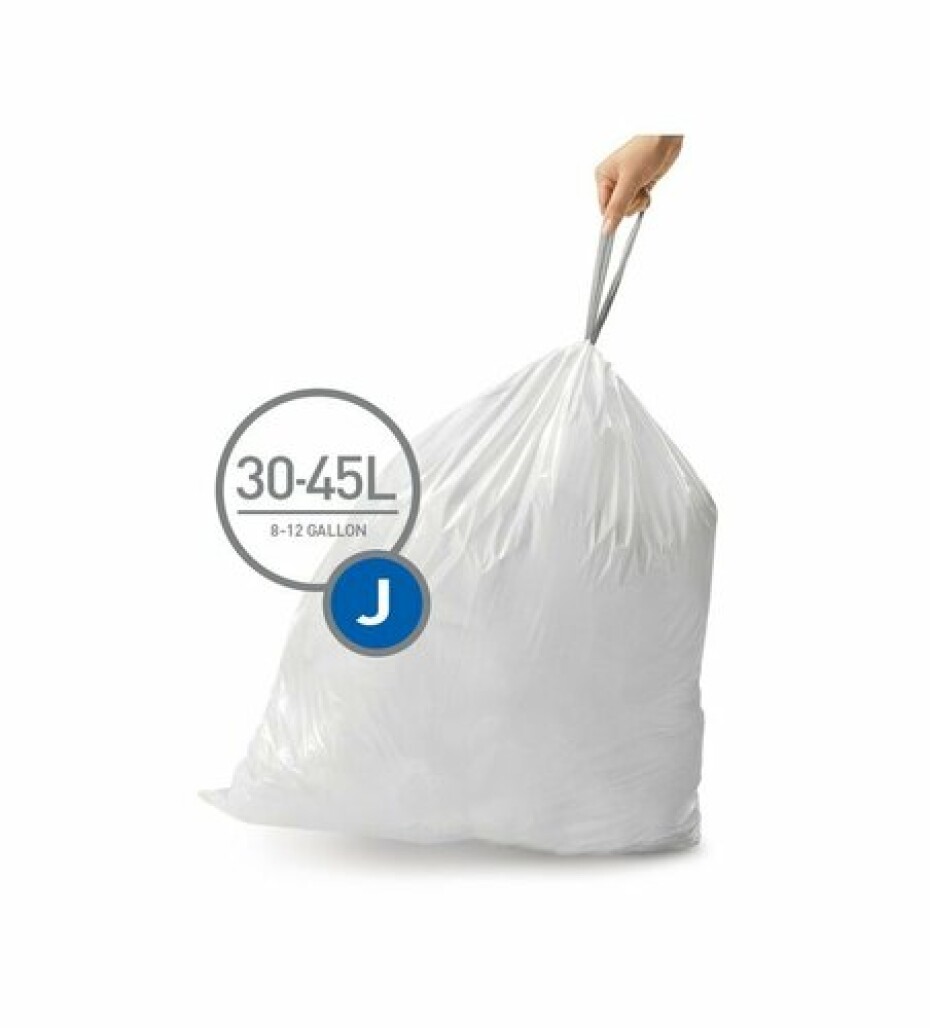Sáčky do odpadkového koše 30-45 L, Simplehuman typ J, zatahovací, 20 ks v balení - main (1)