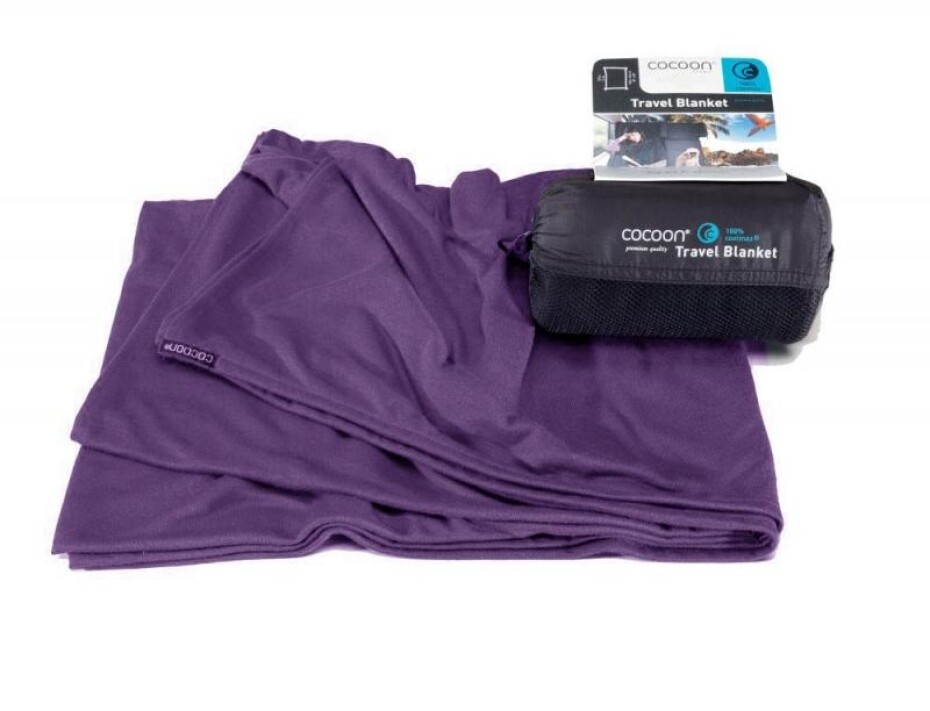 Cocoon cestovní deka Coolmax eggplant - main (0)
