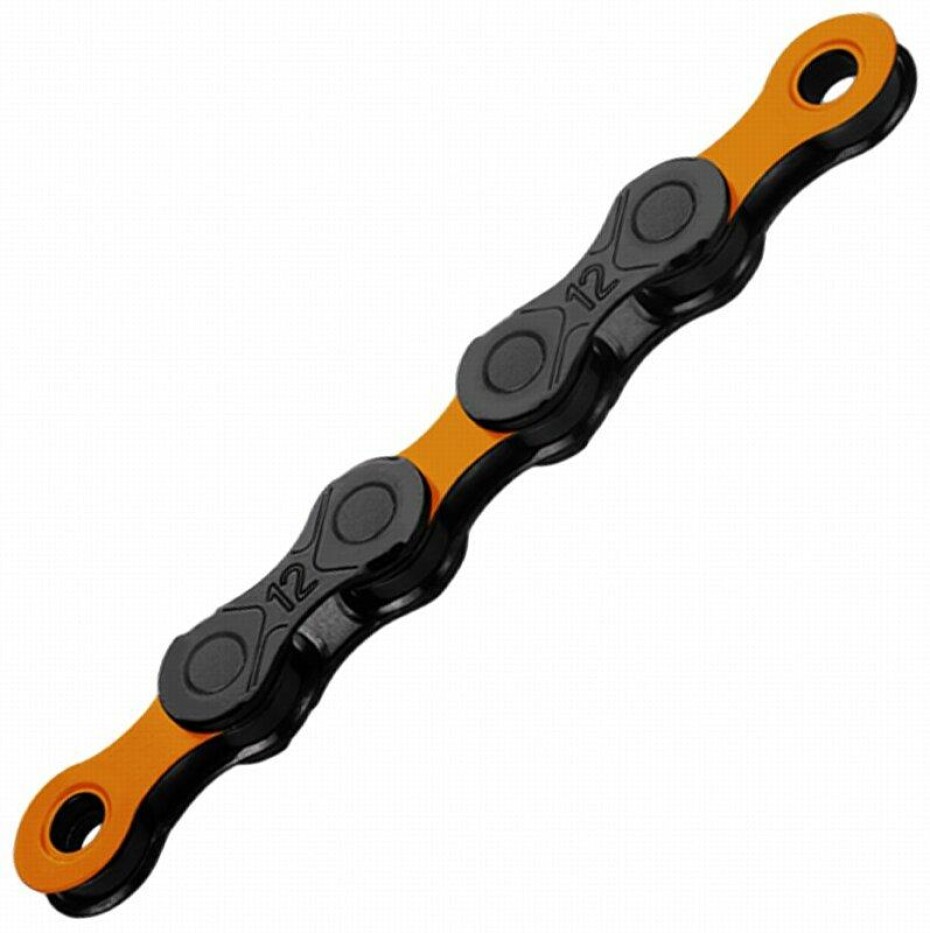 Kmc řetěz DLC 12 oranžovo/černý v krabičce 126 čl. - main (0)