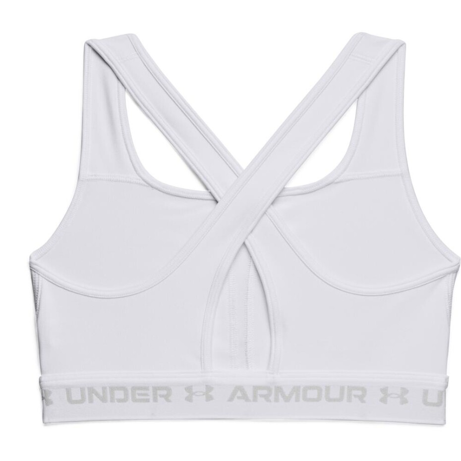 Dámská podprsenka Under Armour  Crossback Mid Bra-WHT XXL - main (1)