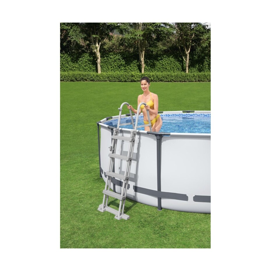 Bestway Nadzemní bazén Steel Pro MAX, šedá, pr. 396 cm, v. 122 cm - main (5)