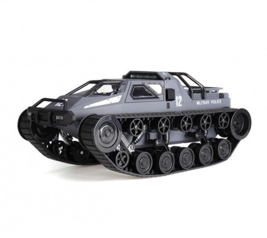 DF models MILITARY POLICE pásové vozidlo 1:12, 2,4 GHz, RTR, šedá - main (0)