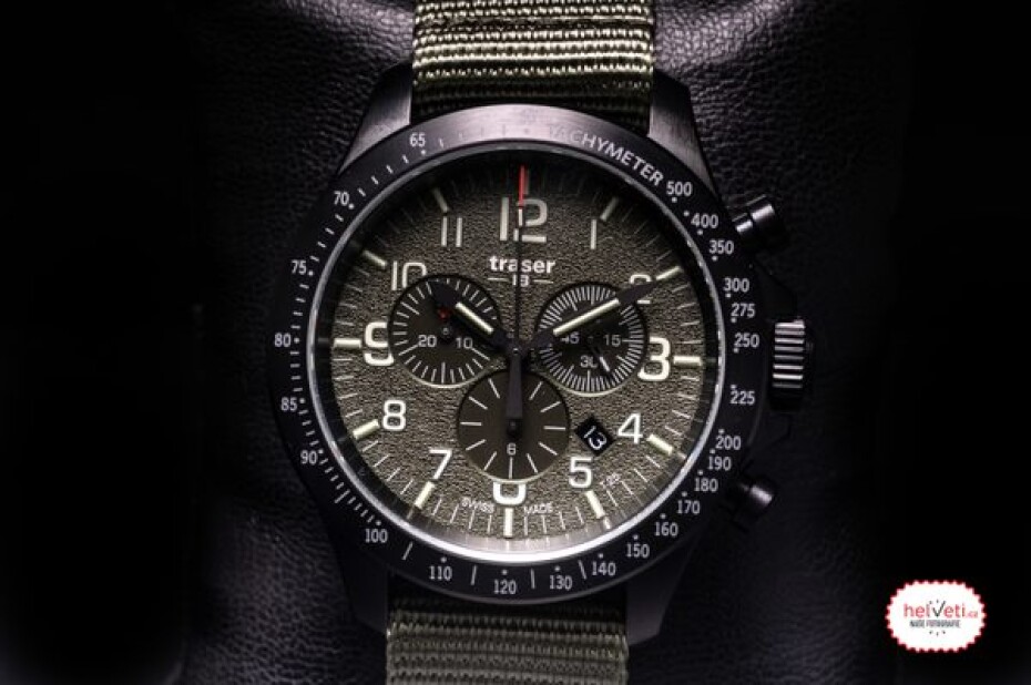 Traser P67 Officer Pro Chronograph Green Nato - main (6)