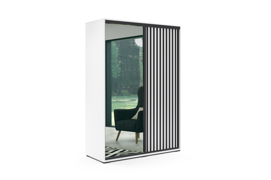 ArtSka Šatní skříň APOLON | bílá 150 cm - main (1)