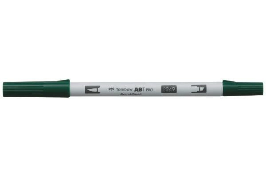 Tombow Oboustranný štětcový lihový fix ABT PRO - hunter green - main (0)