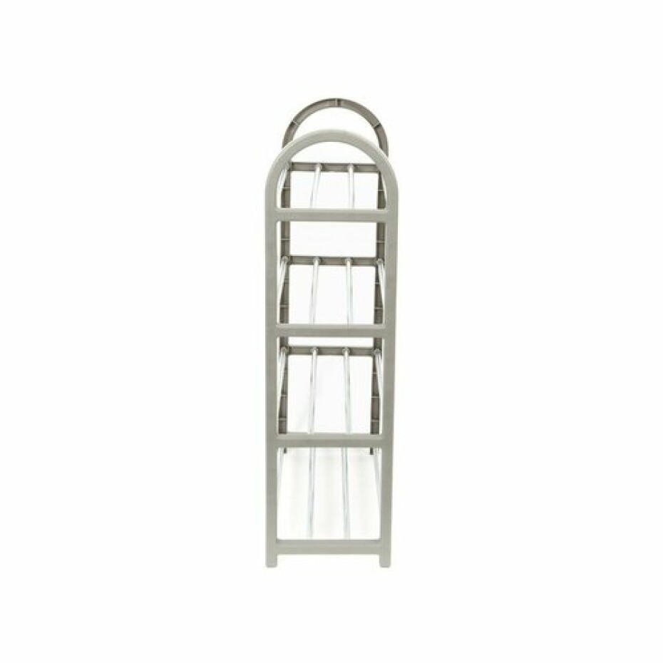 Compactor Čtyřpatrový botník na 12 párů bot Poly, 49,5 x 18,4 x 65 cm - main (3)