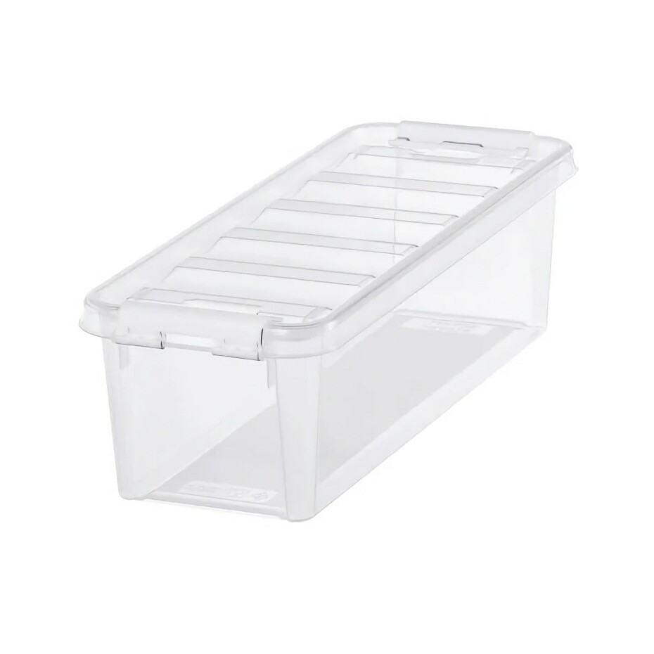 SmartStore Úložný box s bílými klipy Classic, 3,5 l, 3,5 l - main (0)