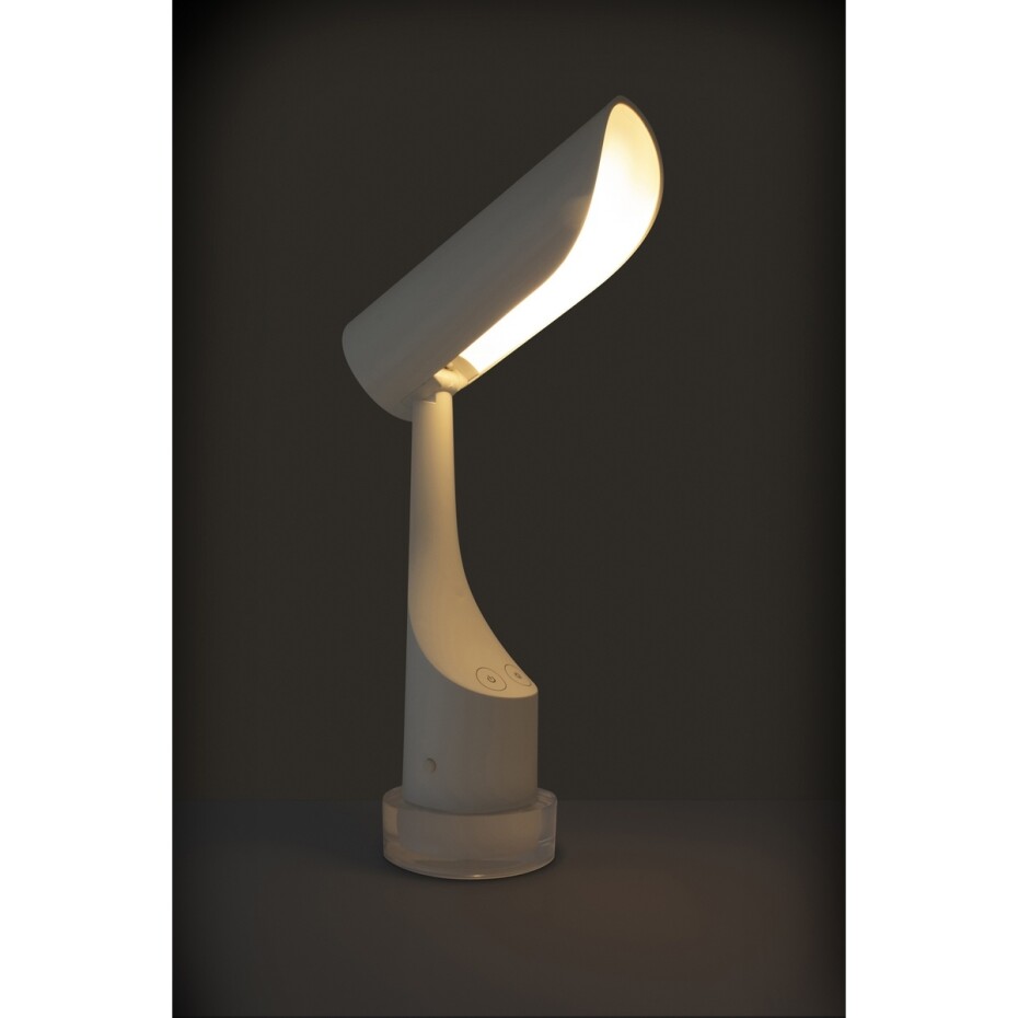 Retlux RTL 205 Stolní LED lampa s ambientím podsvícením bílá, 5 W - main (1)