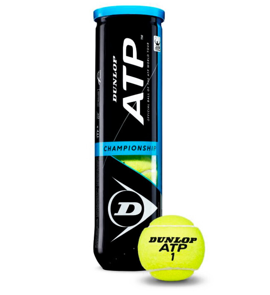 Tenisové míče Dunlop  ATP Championship (4 Pack) - main (0)