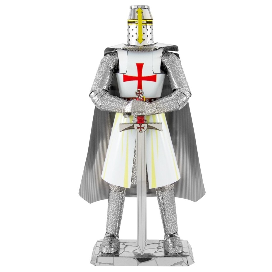 Piatnik Metal Earth 3D kovový model Brnění - Templářský rytíř (ICONX) - main (0)