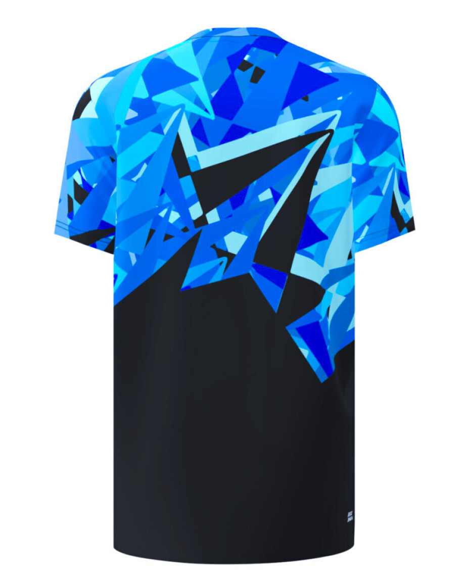 Pánské tričko BIDI BADU  Spike Tee Dark Grey/Blue M - main (1)