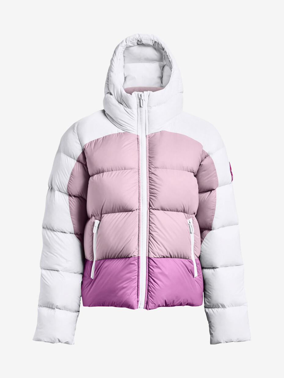 Under Armour CGI Down Blocked Jkt white - main (2)