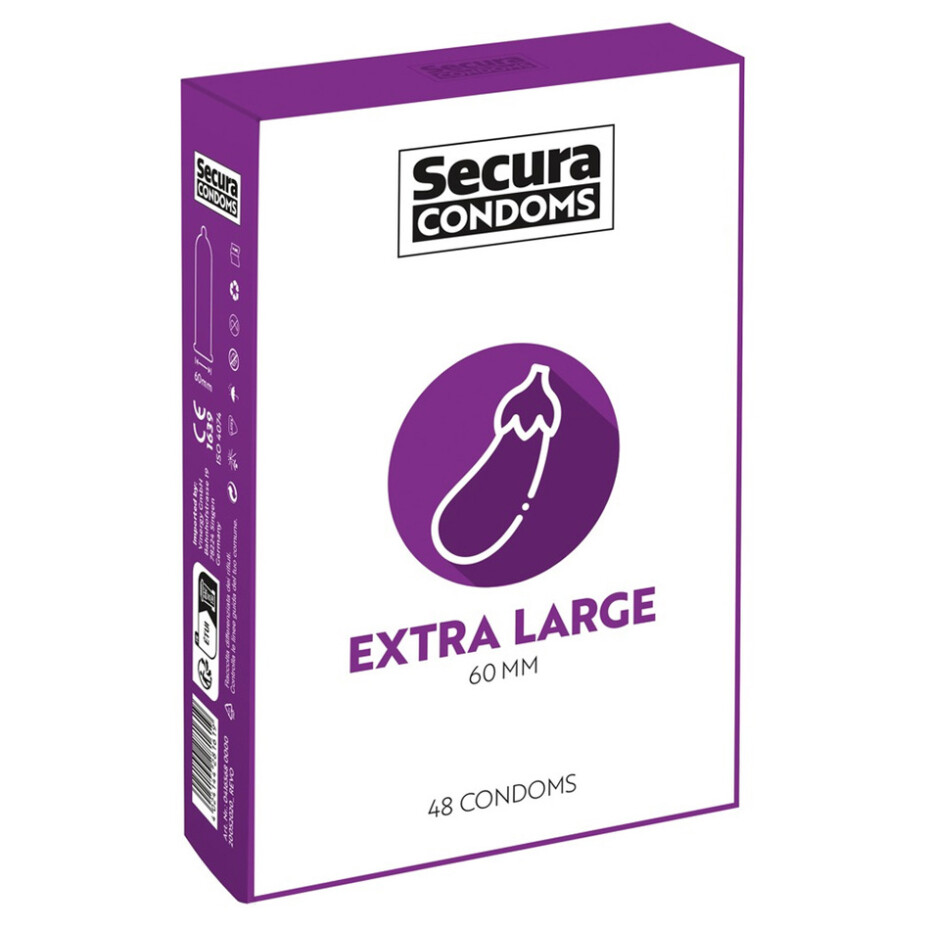 Kondomy Secura Extra Large, 48 ks - main (0)