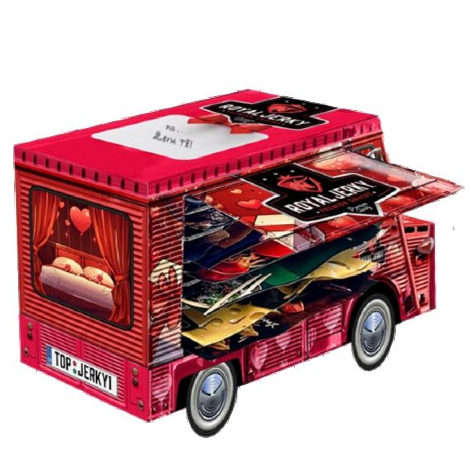 Royal Jerky Láskyplný FOOD TRUCK plný sušeného masa (7x jerky) Food Truck - main (0)