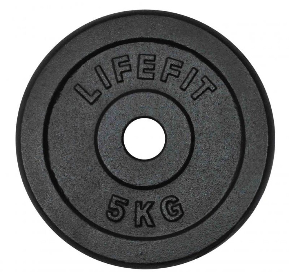 Lifefit Kotouč 5kg, kovový, pro 30mm tyč - main (0)