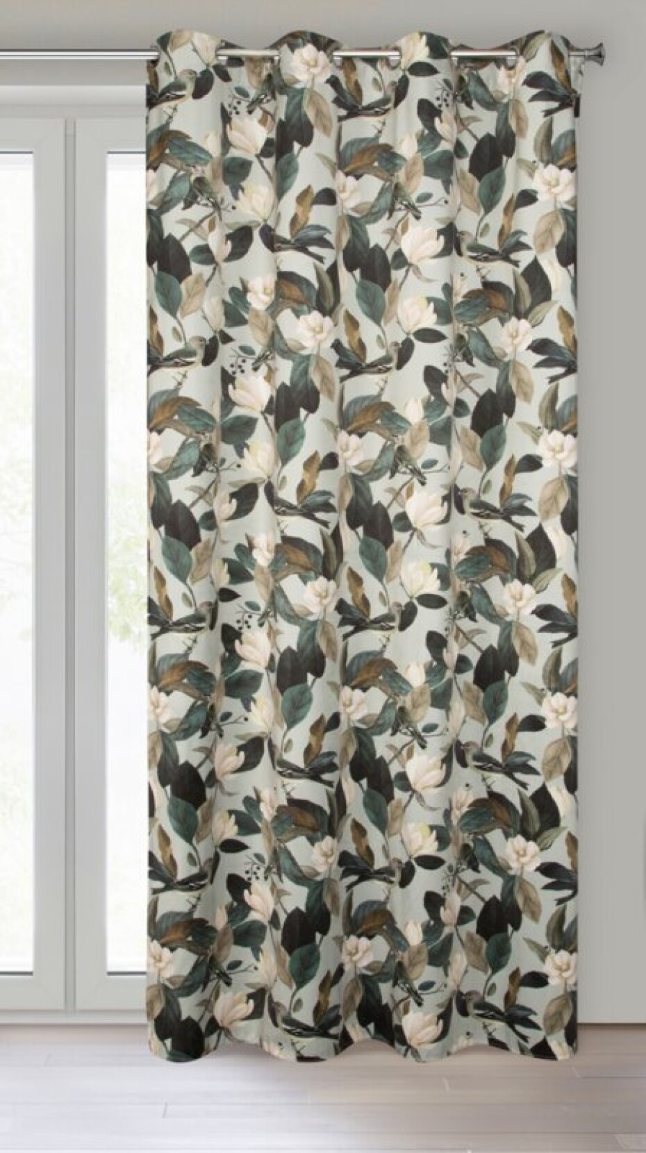 ArtFir Závěs ELENI K | olivové listy 140 x 250 cm - main (2)