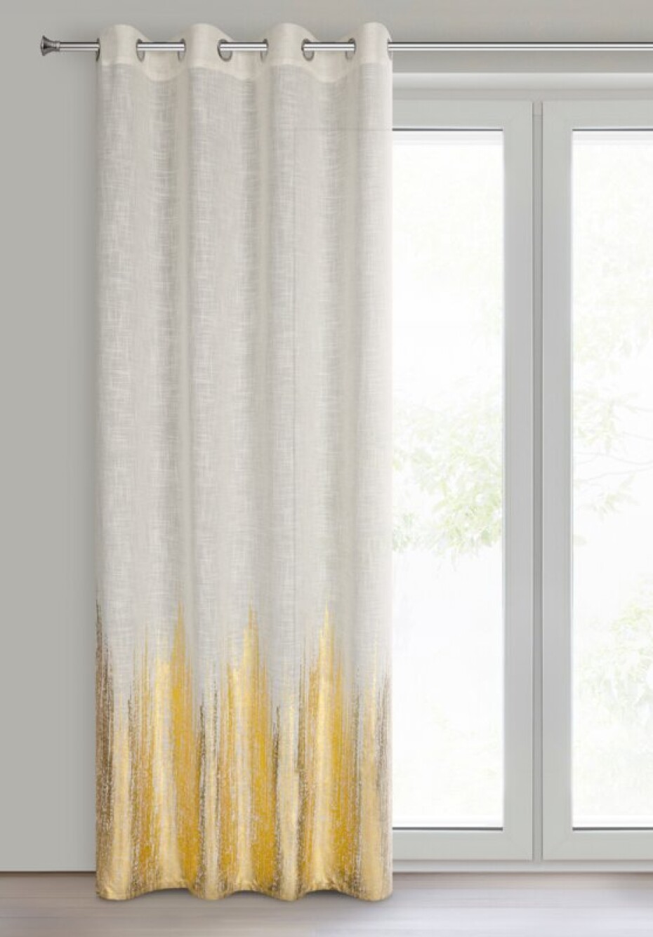 ArtFir Závěs IMANI K | přírodní/zlatá 135 x 250 cm - main (1)