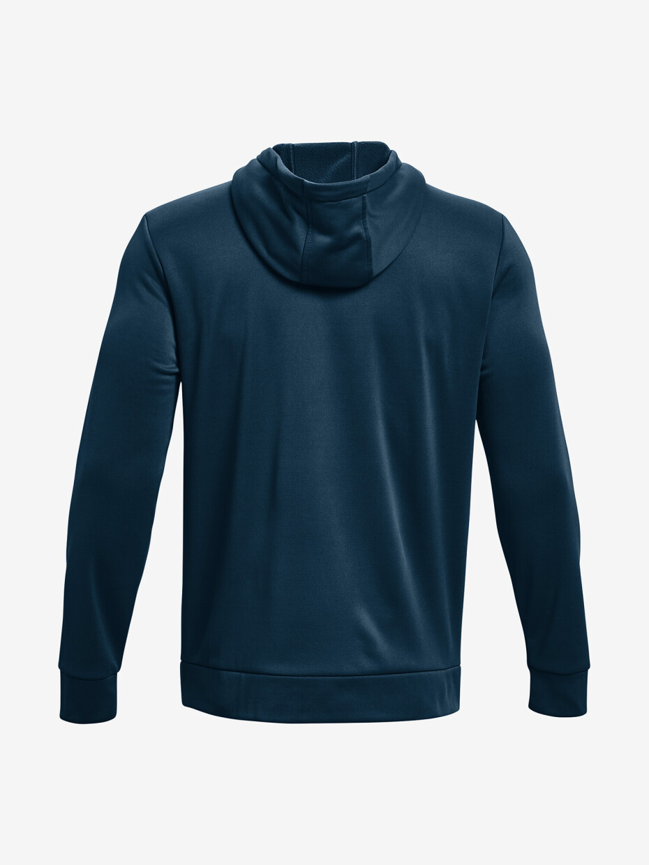 Pánská mikina Under Armour  Fleece FZ Hoodie-BLU S - main (3)