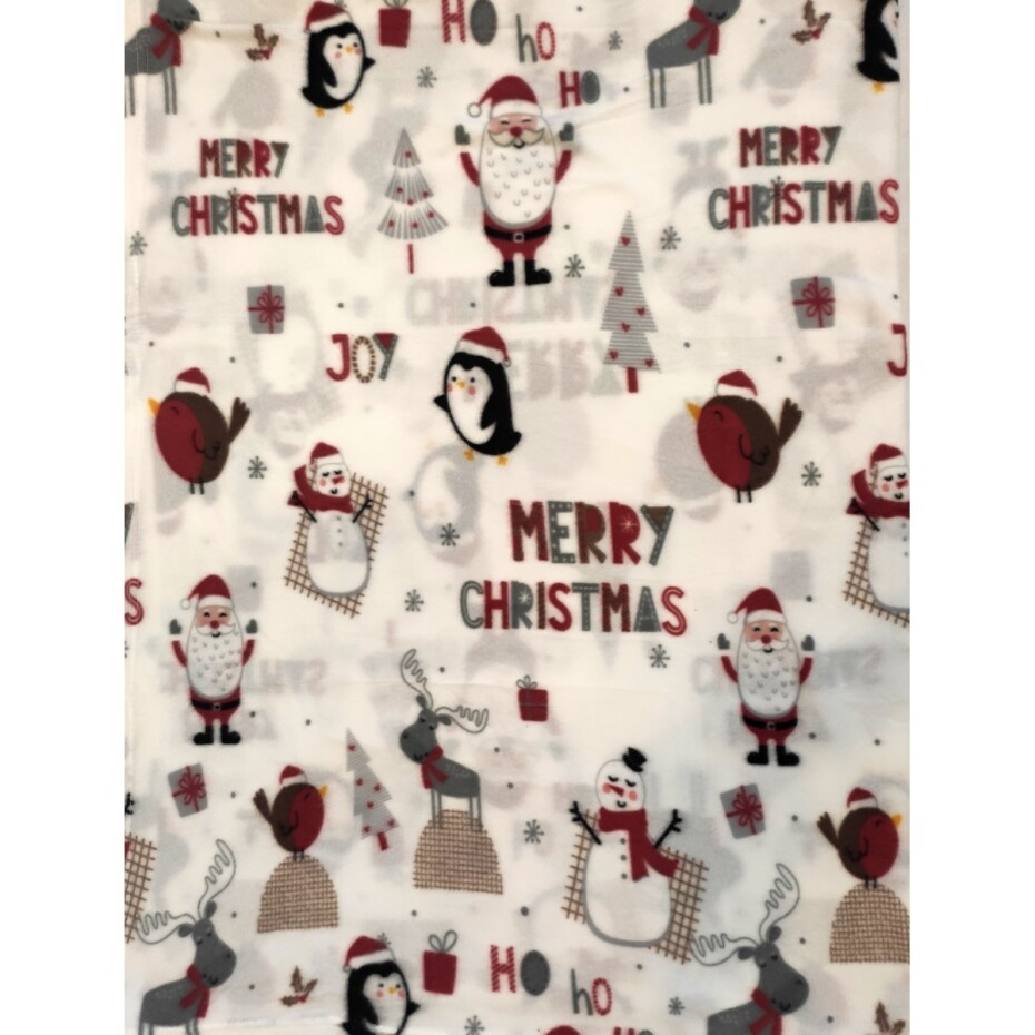 Jahu Fleecová deka Christmas time, 150 x 200 cm - main (0)