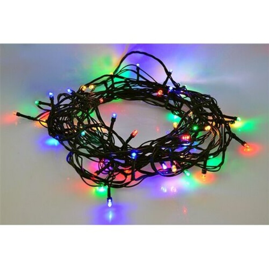 Solight Vánoční řetěz 200 LED barevný, 20 m - main (1)