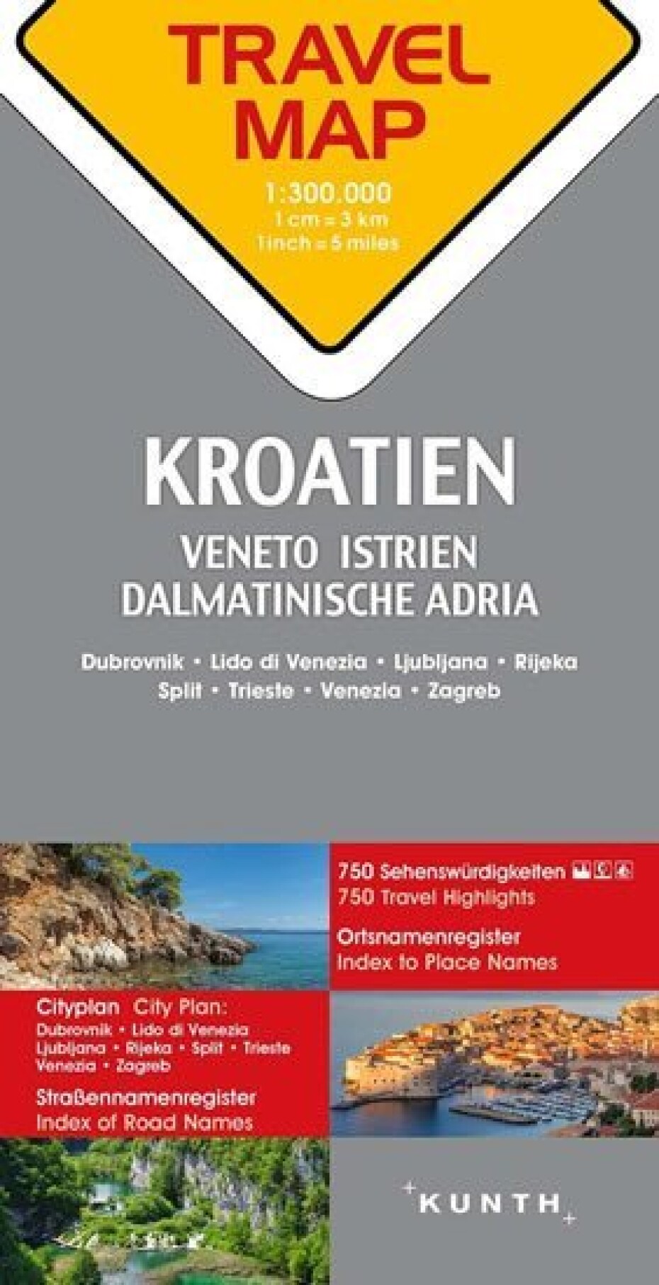 Chorvatsko / Istrie / Dalmácie 1:300T - main (0)