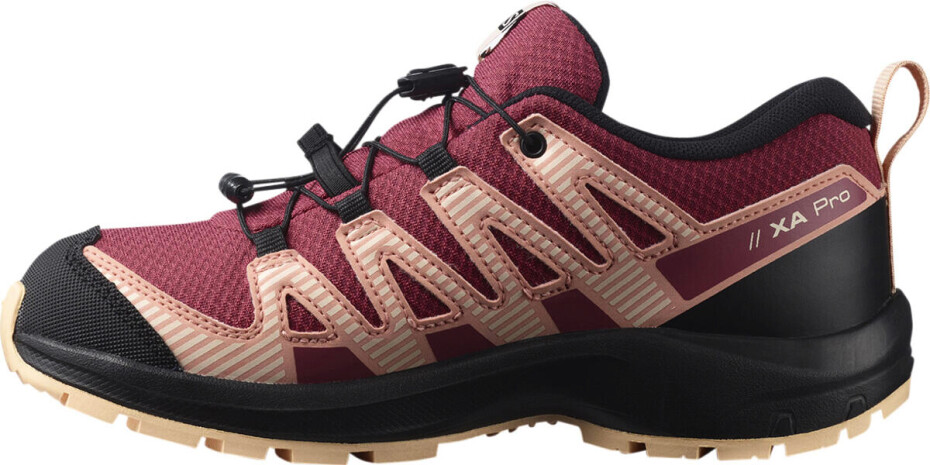 Salomon XA PRO V8 CSWP J L41614400 earth red/black/almond cream - main (3)