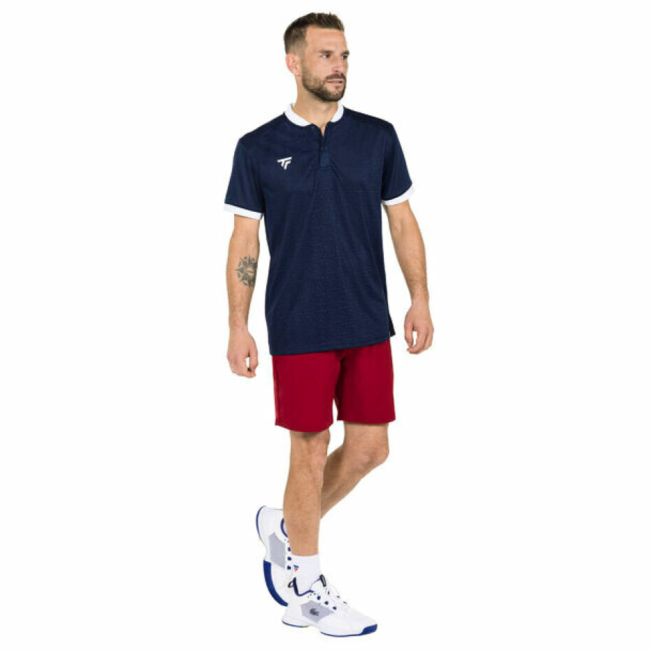 Tecnifibre Team Mesh Polo marine - main (2)
