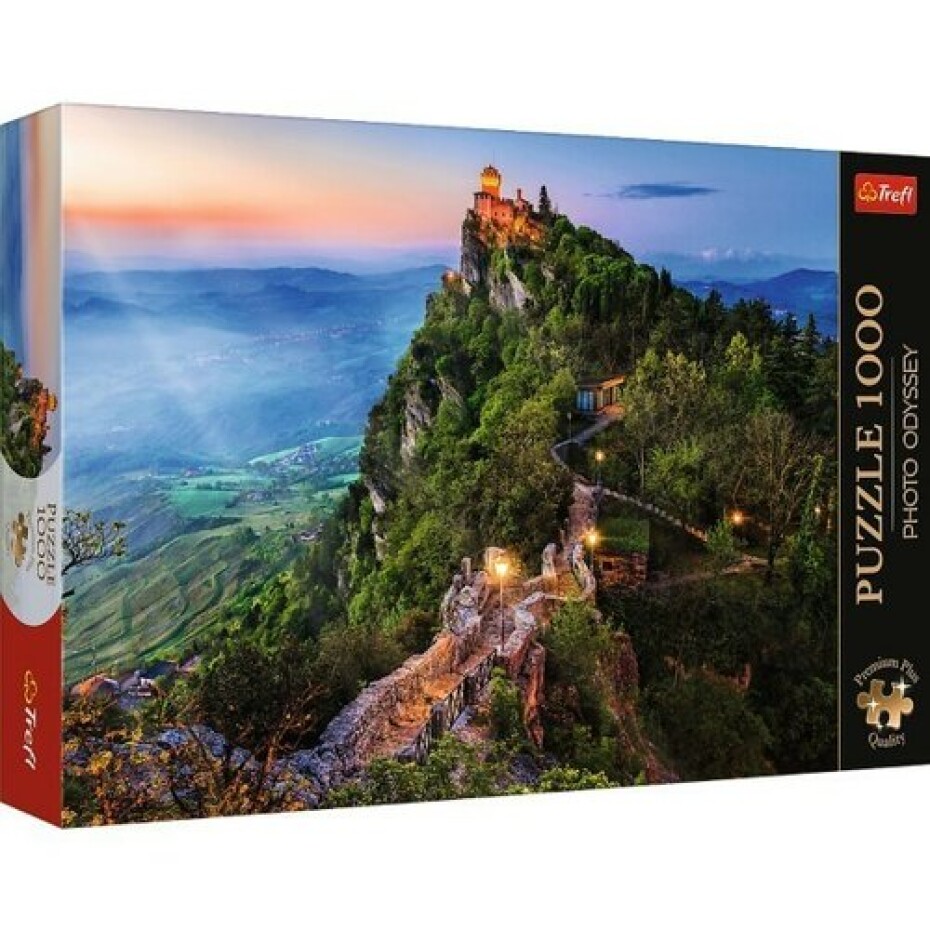 Trefl Puzzle Premium Plus Photo Odyssey: Cesta Tower, 1000 dílků - main (1)