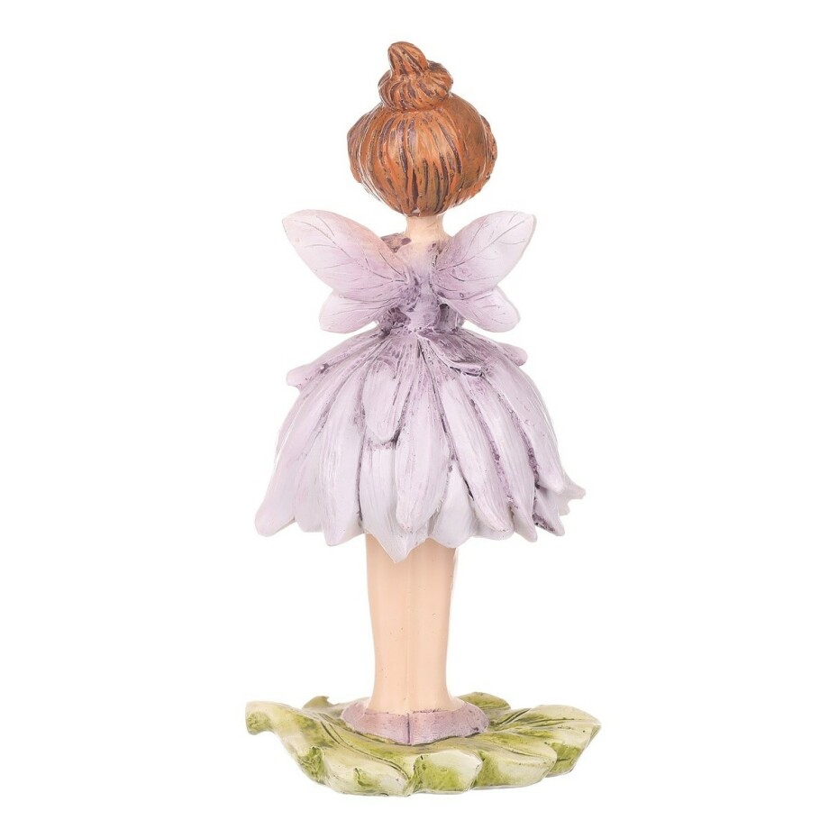 Dekorace kopretinová víla fialová, 9 x 21 x 9 cm, polyresin - main (2)