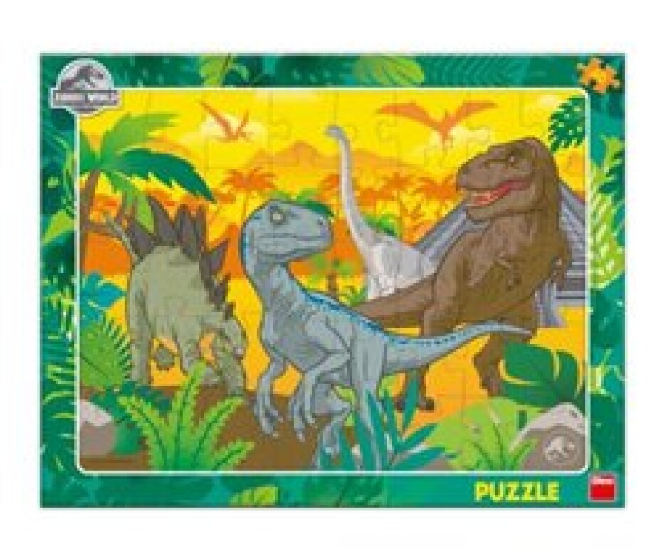 Puzzle deskové - 40 Jurský svět - main (0)