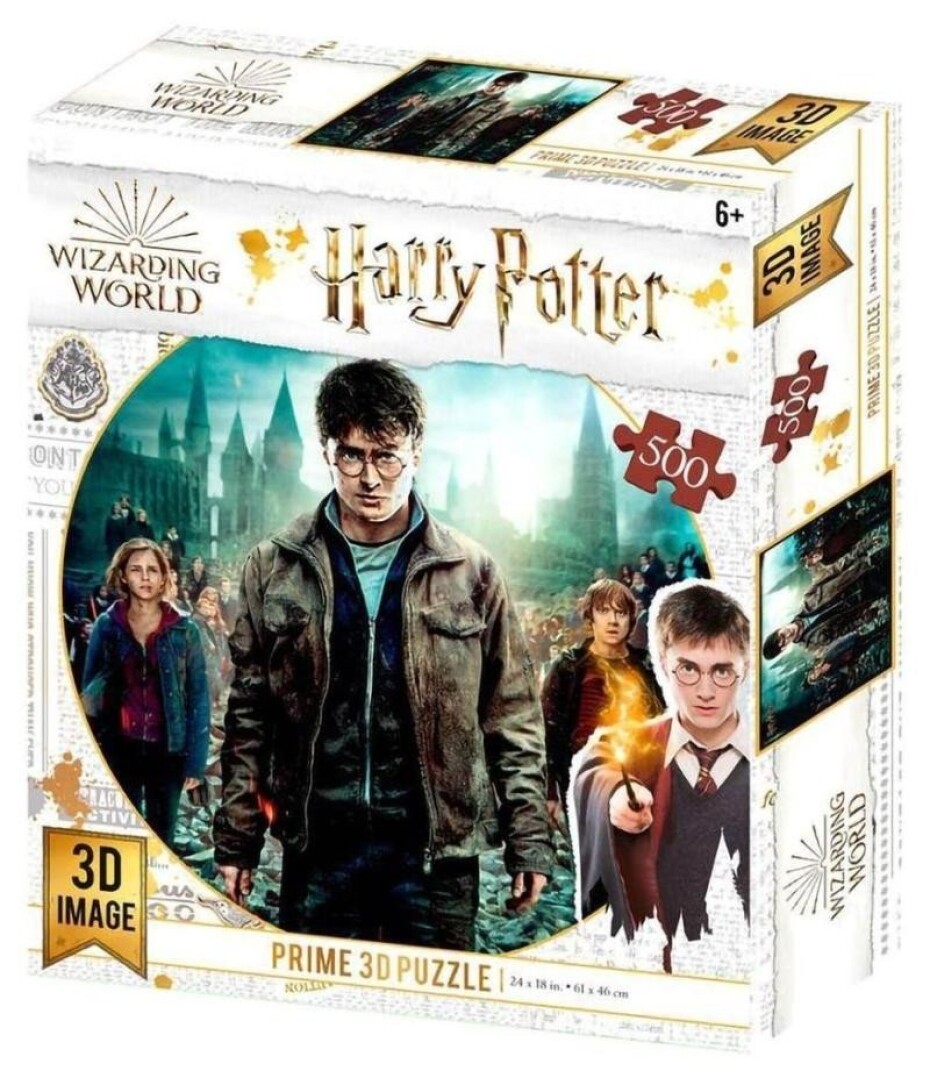Harry Potter 3D puzzle - Harry, Hermiona, Ron 500 dílků - Schleich Dino - main (0)