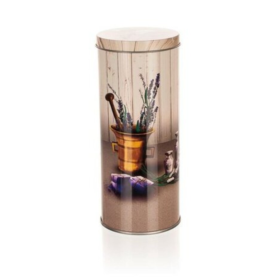 Banquet Plechovka kulatá LAVENDER 75x180 mm - main (0)